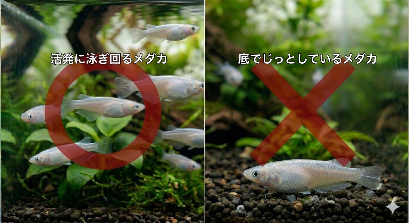 泳ぎ方の比較