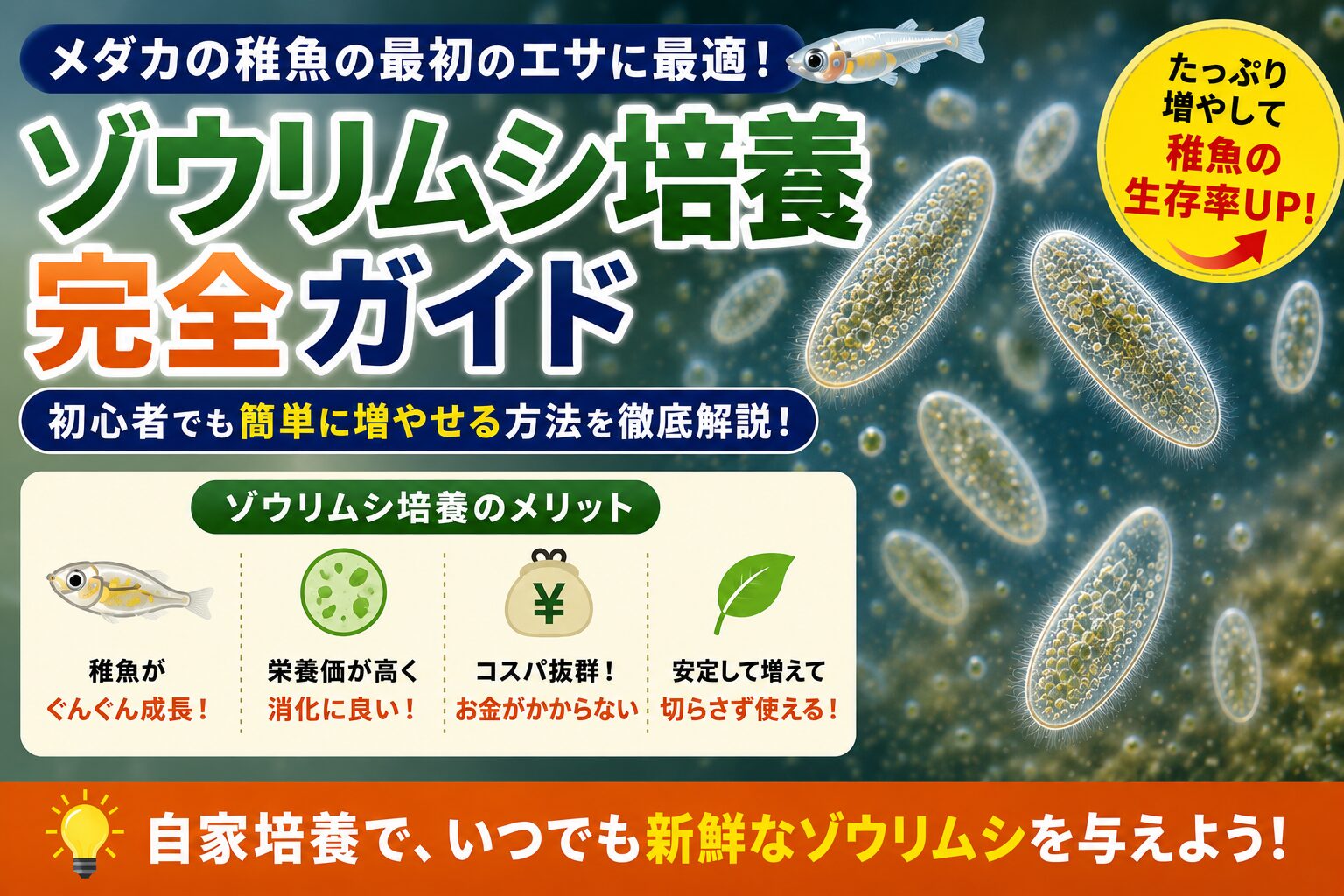 ゾウリムシ