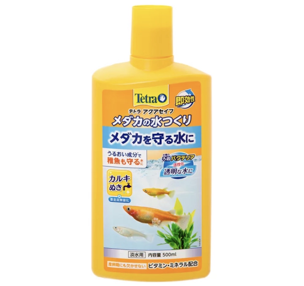 メダカを守る水